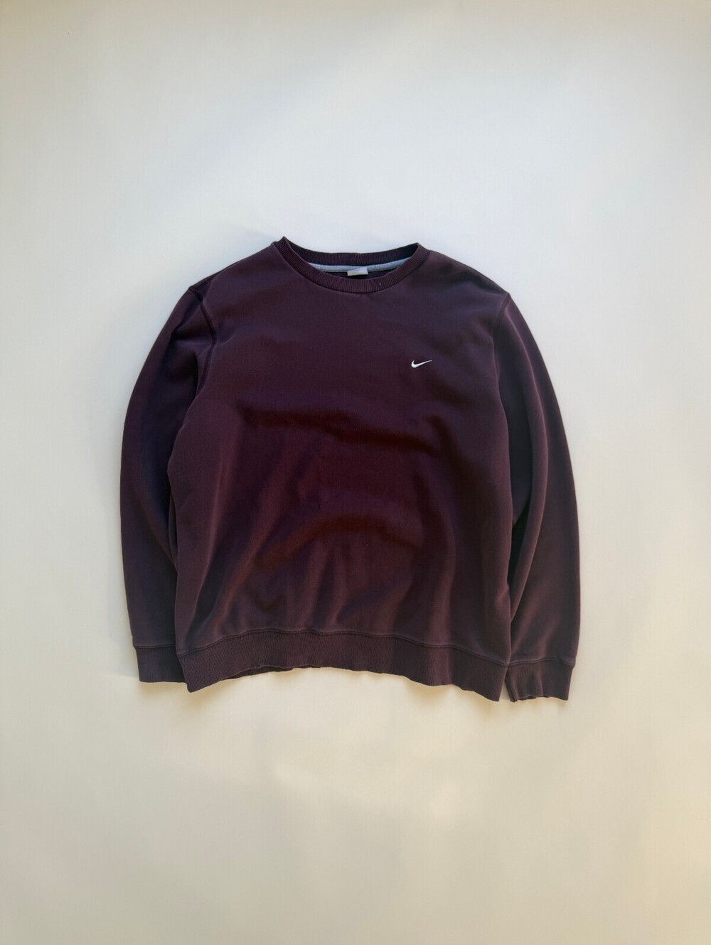Nike Burgundy Swoosh Crewneck